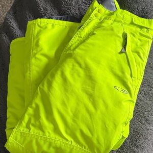 Champion Neon Yellow Snow Pants